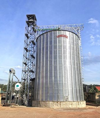 품질  Farm /seed plant/flour mill plant service 500ton 1000ton 3000ton overseas grain steel silo 공장