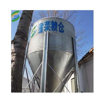 품질  Storage silos galvanized feed silos or feed tower for pig farm project 공장