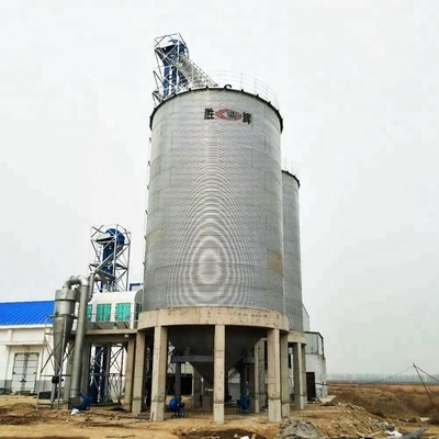 공장도 가격 1000 톤 철강 밀 낟알 저장고 10m*10m*22.84m 저장 곡물 용법